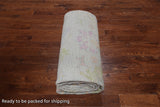 SUPER SALE Ivory Turkish Oushak Handmade Wool Rug - 10' 1" X 13' 9"