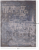 Silk With Oxidized Wool Hand Knotted Area Rug - 8' 1" X 10' 7" - Golden Nile