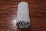 SUPER SALE Silver Turkish Oushak Hand Knotted Wool Rug - 10' 2" X 14' 2"