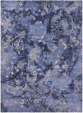 Abstract Contemporary Hand Knotted Wool Rug - 9' 1" X 12' 5" - Golden Nile