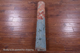 Abstract Contemporary Hand Knotted Wool & Silk Rug - 3' 11" X 6' 0" - Golden Nile