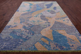 Contemporary Handmade Wool Rug - 8' 10" X 12' 4" - Golden Nile