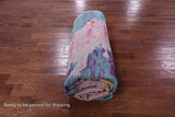 Abstract Contemporary Hand Knotted Wool Rug - 10' 4" X 13' 11" - Golden Nile