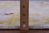 Abstract Contemporary Hand Knotted Wool Rug - 8' 0" X 10' 0" - Golden Nile