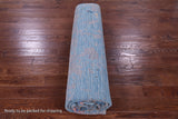 Abstract Contemporary Hand Knotted Wool Rug - 9' 3" X 12' 6" - Golden Nile