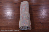 Abstract Contemporary Hand Knotted Wool Rug - 8' 2" X 10' 0" - Golden Nile