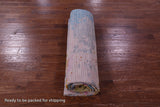 Abstract Contemporary Hand Knotted Wool Rug - 8' 3" X 10' 5" - Golden Nile
