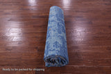 Abstract Contemporary Hand Knotted Wool Rug - 9' 0" X 12' 0" - Golden Nile