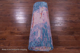 Abstract Contemproary Hand Knotted Wool Rug - 12' 2" X 14' 4" - Golden Nile