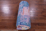 Abstract Contemporary Hand Knotted Wool Rug - 10' 2" X 13' 11" - Golden Nile