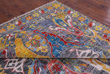 Grey Turkish Oushak Hand Knotted Wool Rug - 12' 3" X 18' 0" - Golden Nile