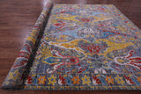 Grey Turkish Oushak Hand Knotted Wool Rug - 12' 3" X 18' 0" - Golden Nile