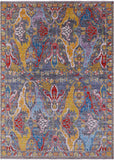 Grey Turkish Oushak Hand Knotted Wool Rug - 10' 2" X 13' 11" - Golden Nile