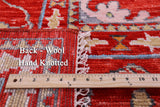 Red Turkish Oushak Handmade Wool Rug - 12' 2" X 15' 5" - Golden Nile