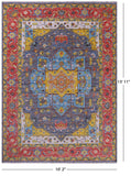 Grey Persian Fine Serapi Hand Knotted Wool Rug - 10' 2" X 13' 11" - Golden Nile