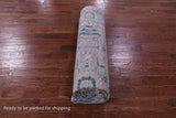 Grey Persian Fine Serapi Hand Knotted Wool Rug - 9' 0" X 12' 2" - Golden Nile