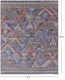 Tribal Moroccan Hand Knotted Wool Rug - 8' 2" X 10' 3" - Golden Nile