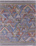 Tribal Moroccan Hand Knotted Wool Rug - 8' 2" X 10' 3" - Golden Nile