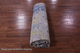 Grey Turkish Oushak Hand Knotted Wool Rug - 8' 11" X 11' 11" - Golden Nile