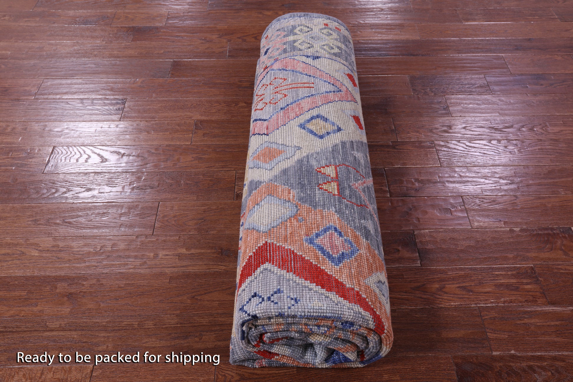Grey Tribal Moroccan Hand Knotted Wool Rug - 8' 0" X 10' 0" - Golden Nile