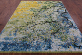 Contemporary Hand Knotted Wool Rug - 8' 1" X 9' 10" - Golden Nile