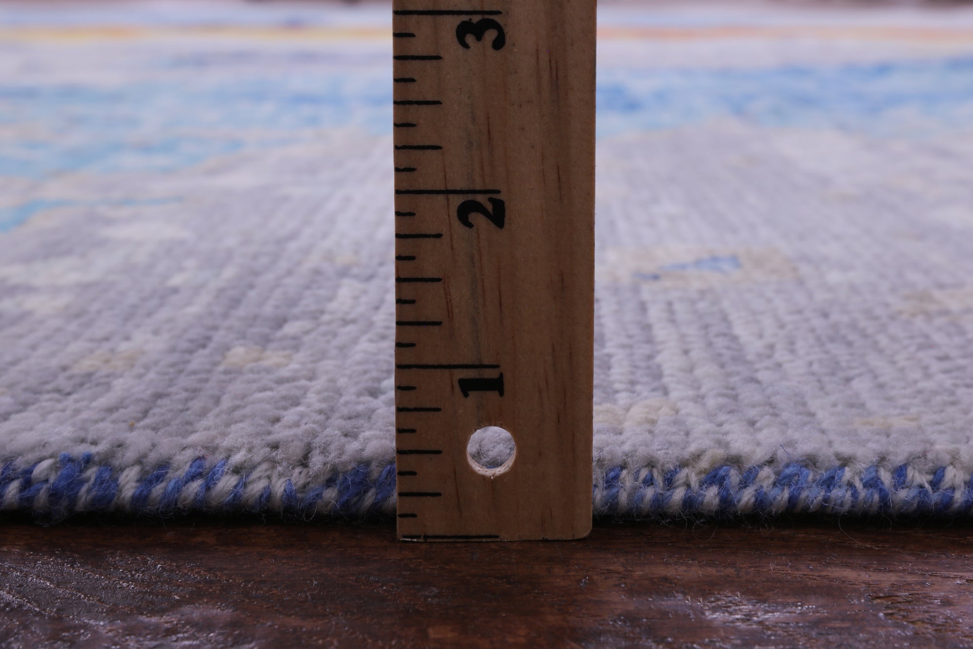 Abstract Contemporary Hand Knotted Wool Rug - 8' 11" X 12' 0" - Golden Nile