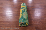 Abstract Contemporary Hand Knotted Wool Rug - 7' 11" X 9' 9" - Golden Nile