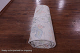 Grey Turkish Oushak Handmade Wool Rug - 12' 2" X 18' 2" - Golden Nile