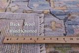 Grey Persian Fine Serapi Hand Knotted Wool Rug - 10' 1" X 13' 10" - Golden Nile