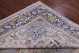Grey Persian Fine Serapi Hand Knotted Wool Rug - 10' 1" X 13' 10" - Golden Nile