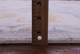 Grey Turkish Oushak Hand Knotted Wool Rug - 10' 3" X 14' 2" - Golden Nile