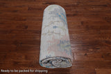 SUPER SALE Ivory Turkish Oushak Hand Knotted Wool Rug - 10' 2" X 14' 0"