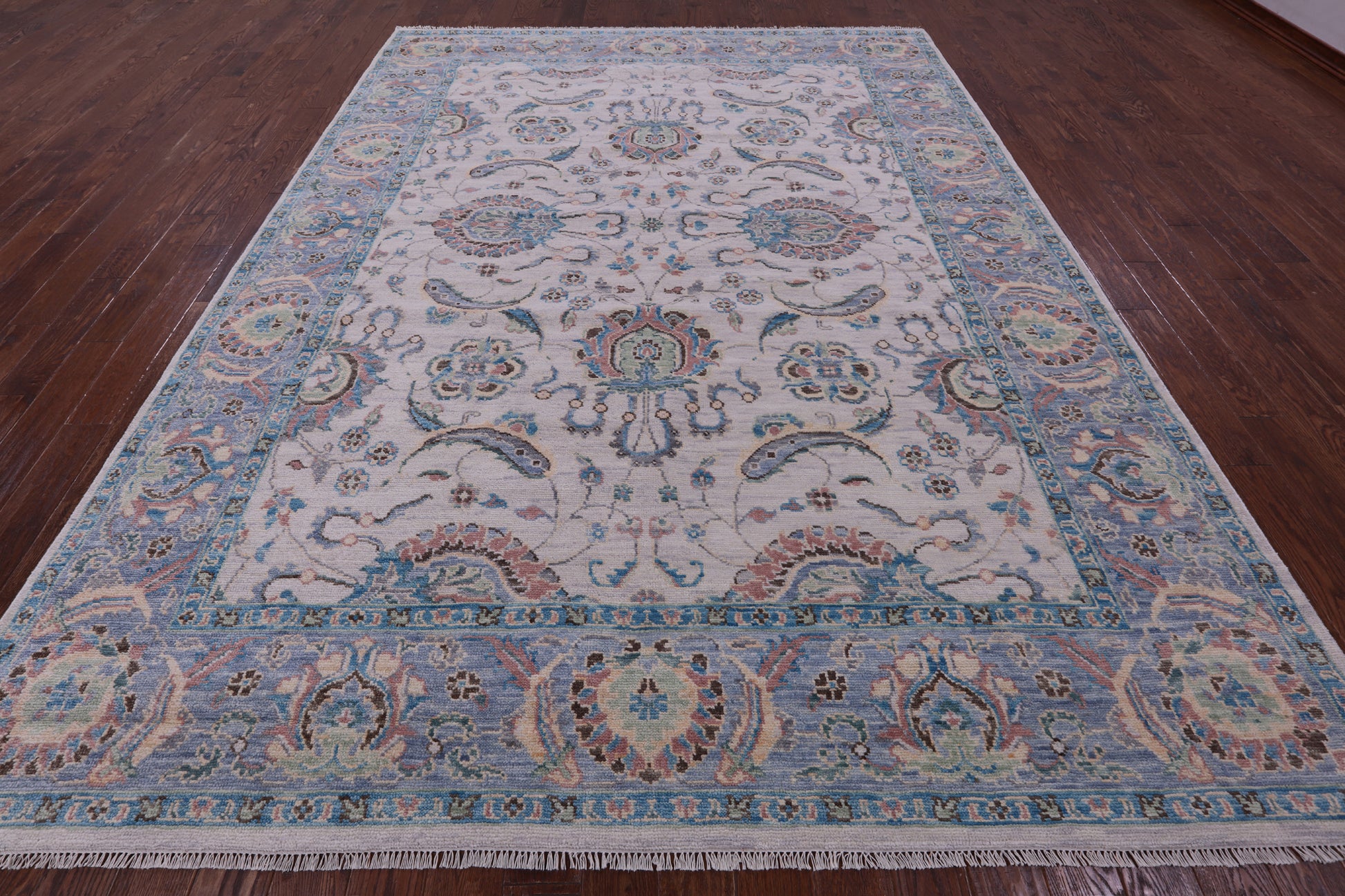 Persian Tabriz Hand Knotted Wool Rug - 8' 11" X 12' 0" - Golden Nile