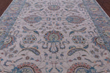 Persian Tabriz Hand Knotted Wool Rug - 8' 11" X 12' 0" - Golden Nile
