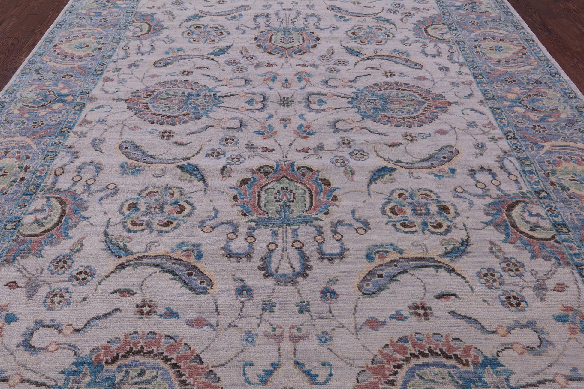 Persian Tabriz Hand Knotted Wool Rug - 8' 11" X 12' 0" - Golden Nile