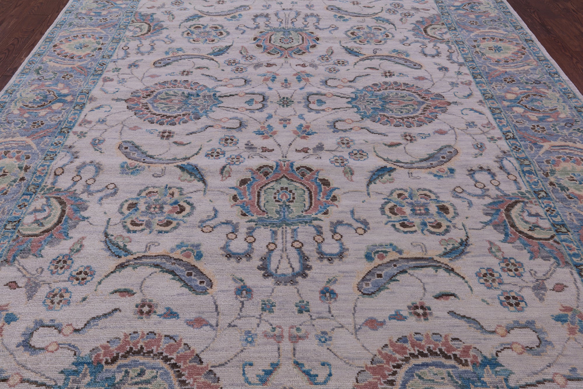 Persian Tabriz Hand Knotted Wool Rug - 8' 11" X 12' 0" - Golden Nile