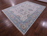 Persian Tabriz Hand Knotted Wool Rug - 8' 11" X 12' 0" - Golden Nile