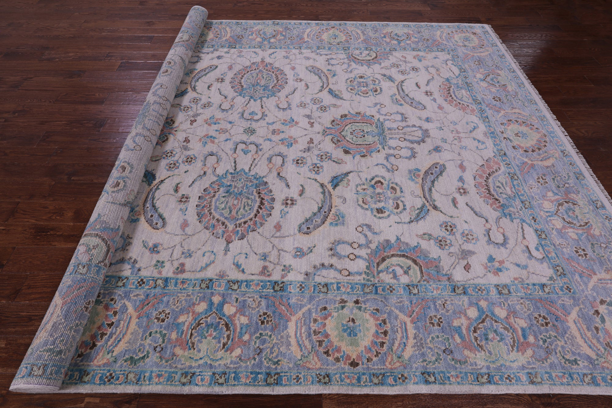 Persian Tabriz Hand Knotted Wool Rug - 8' 11" X 12' 0" - Golden Nile