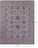 Persian Tabriz Handmade Wool Rug - 9' 2" X 12' 1" - Golden Nile