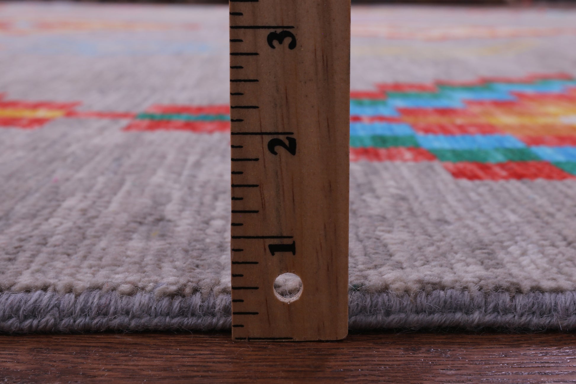 Grey Tribal Moroccan Hand Knotted Wool Rug - 10' 1" X 14' 2" - Golden Nile