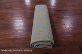 Blue Persian Tabriz Hand Knotted Wool & Silk Rug - 9' 3" X 12' 5" - Golden Nile