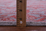 Grey Persian Tabriz Hand Knotted Wool & Silk Rug - 8' 0" X 8' 6" - Golden Nile