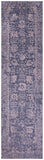 Grey Persian Tabriz Handmade Wool & Silk Runner Rug - 2' 7" X 10' 1" - Golden Nile