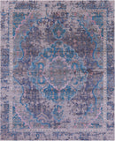 Persian Tabriz Hand Knotted Wool & Silk Rug - 7' 10" X 9' 11" - Golden Nile