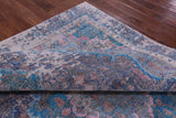 Persian Tabriz Hand Knotted Wool & Silk Rug - 7' 10" X 9' 11" - Golden Nile