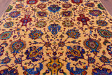 Persian Tabriz Handmade Wool & Silk Rug - 8' 0" X 10' 1" - Golden Nile