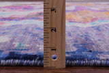 Abstract Contemporary Hand Knotted Wool Rug - 8' 0" X 9' 10" - Golden Nile