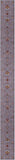 Grey Persian Tabriz Handmade Wool Runner Rug - 2' 6" X 27' 4" - Golden Nile