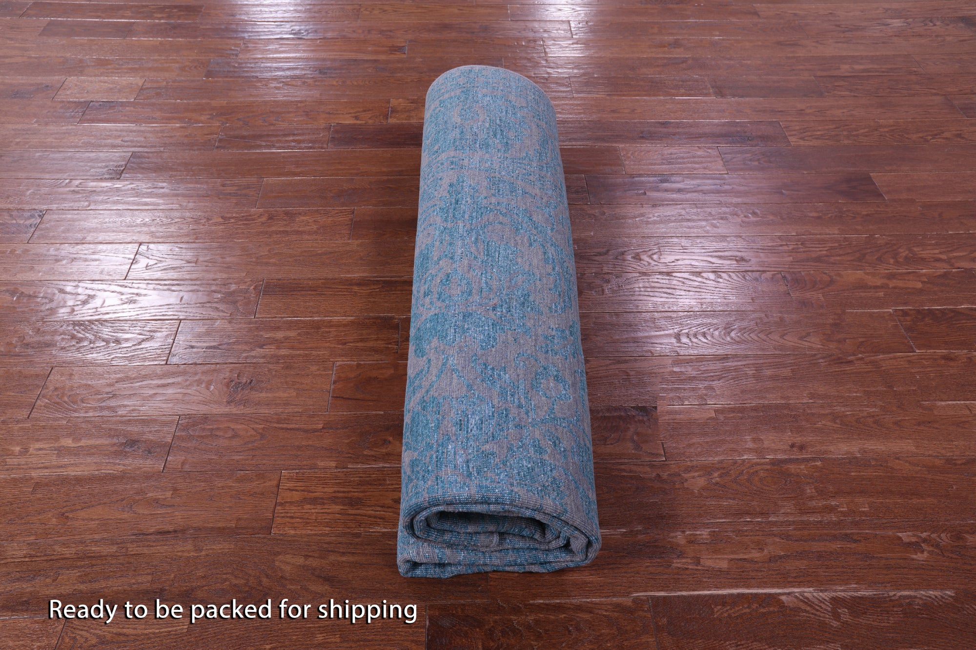 Grey Persian Tabriz Hand Knotted Wool & Silk Rug - 8' 0" X 10' 2" - Golden Nile