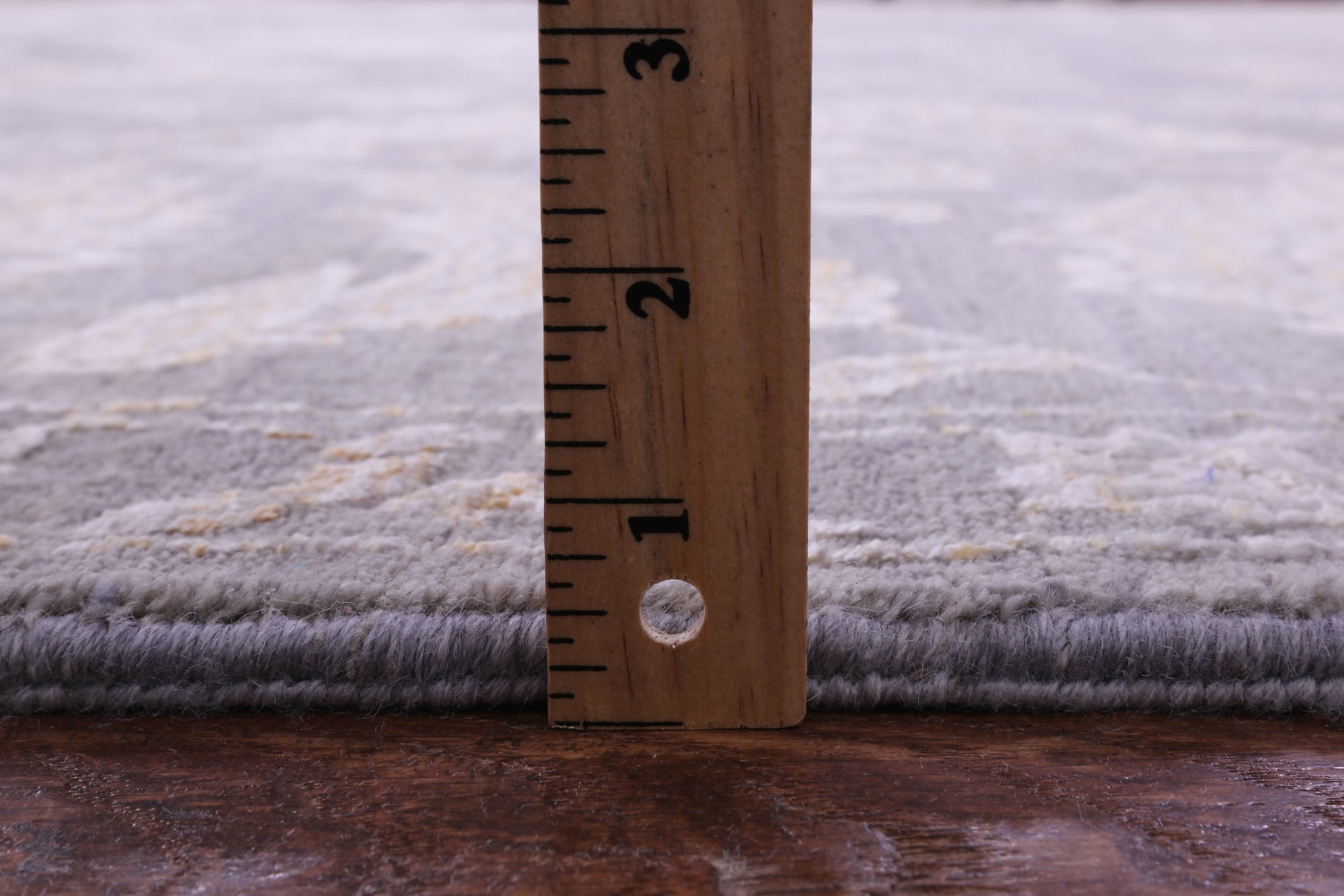 Grey Persian Tabriz Hand Knotted Wool & Silk Rug - 9' 1" X 12' 3" - Golden Nile